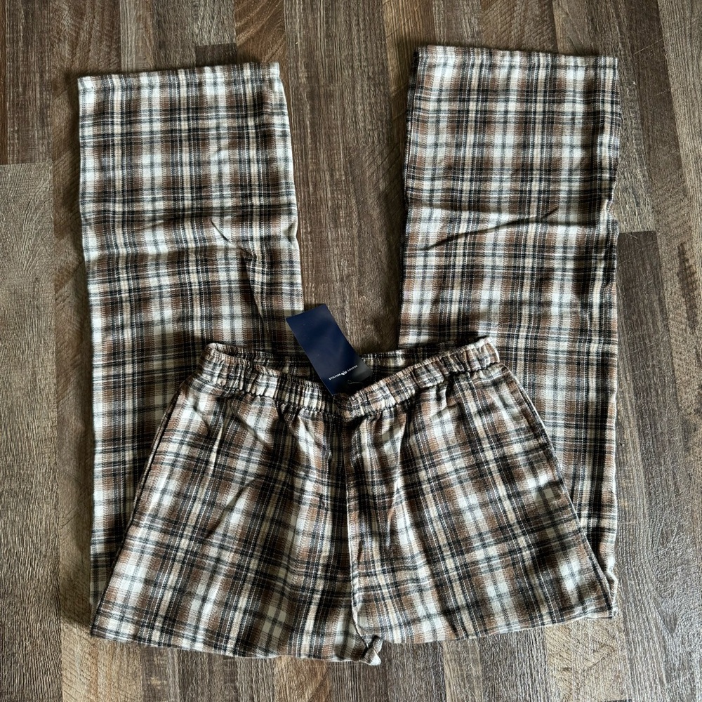 NWT Brandy Melville Catherine Plaid Pants - Picture 4 of 5